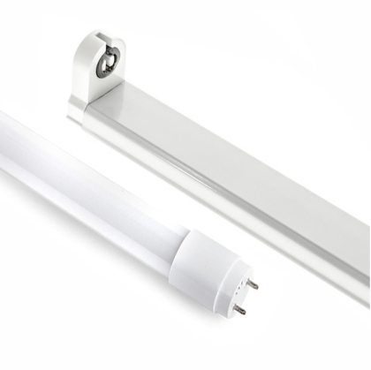 LED tube T8 600mm, 9W with batten fitting