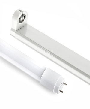 LED tube T8 600mm, 9W with batten fitting