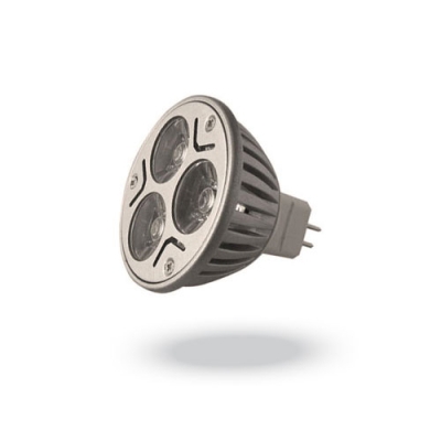 LED spotlight with MR16 base  