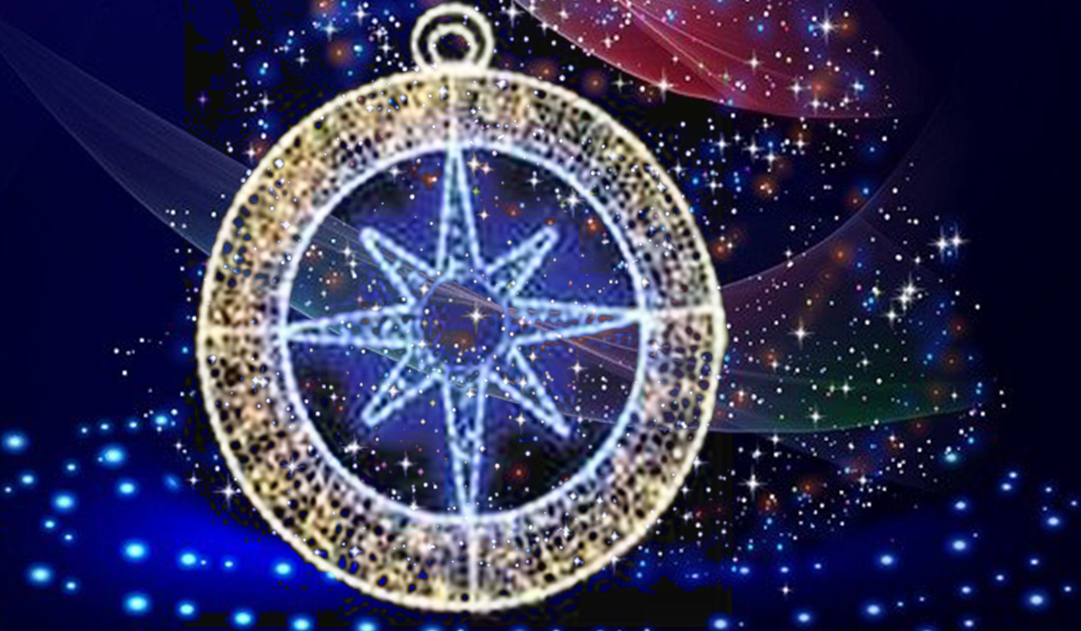LED звезда орнамент