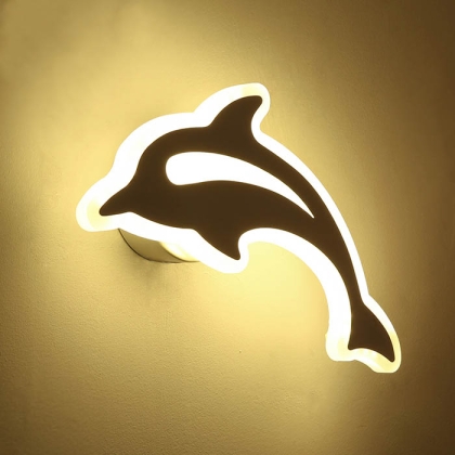 LED аплик делфин