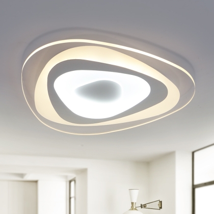 LED ceiling light Rennes, remote control