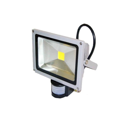 LED floodlight, 20W, Sensor
