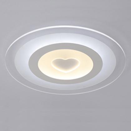 LED ceiling light Heart