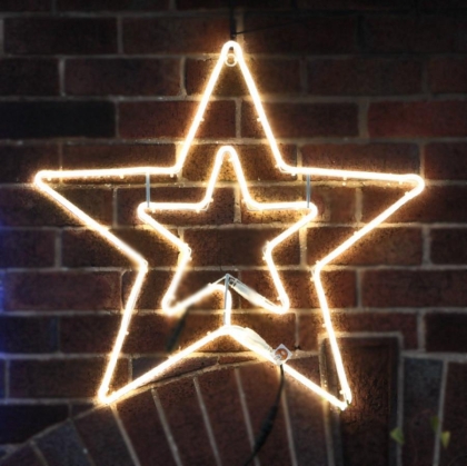 Star neon - 360 white LED lights