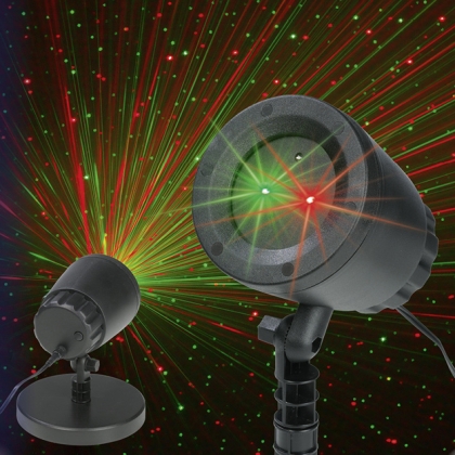 Facade laser projector 