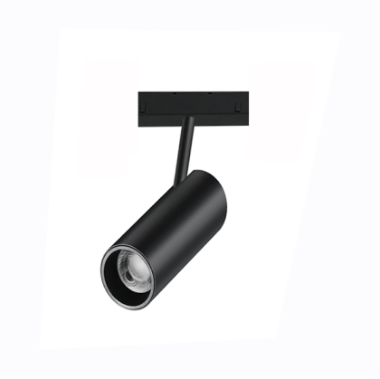 LED spot for linear modular magnetic system with light directional capability 12W, D5cm