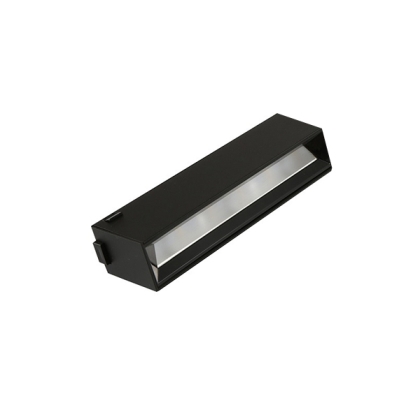 LED module for linear modular magnetic system 10W, 14cm, directing light below 45 degrees
