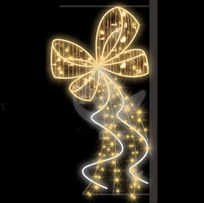 Орнамент панделка с флаш