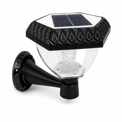 Solar garden lamp BGLED SUNLINE – Hexagonal – Wall mounting