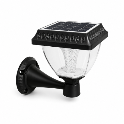 Solar garden lamp BGLED SUNLINE – Square – Wall mounting