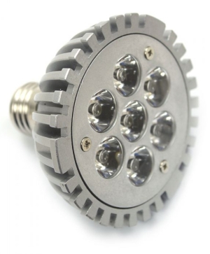 Светодиодна крушка PAR 30 с цокъл E27 и мощност 7W - 130-140lm/диод 