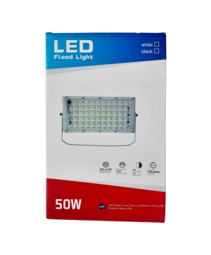 LED прожектор, 50W, 6000-6500K, IP66