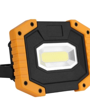 Outdoor portable LED work light 20W, waterproof, USB rechargeable