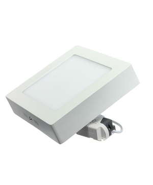LED surface panel, round, 6W, LED driver included