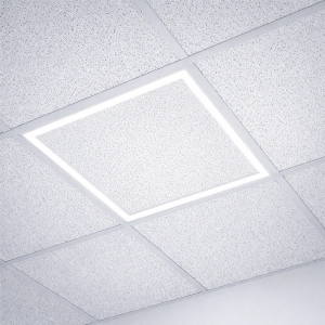 Монтирана светеща LED рамка в таван Армстронг